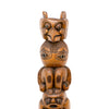 Mowachaht/Nuu-chah-nulth Model Totem by Jimmy John