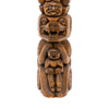 Mowachaht/Nuu-chah-nulth Model Totem by Jimmy John