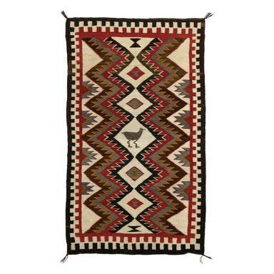 Navajo Teec Nos Pos Pictorial, Native, Weaving, Floor Rug