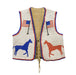 Sioux Beaded Vest, Native, Garment, Vest