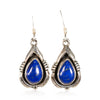 Navajo Lapis Earrings, Jewelry, Earrings, Native