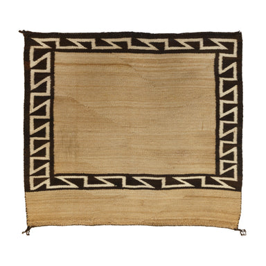 Navajo Crystal Single Saddle, Native, Weaving, Single Saddle Blanket