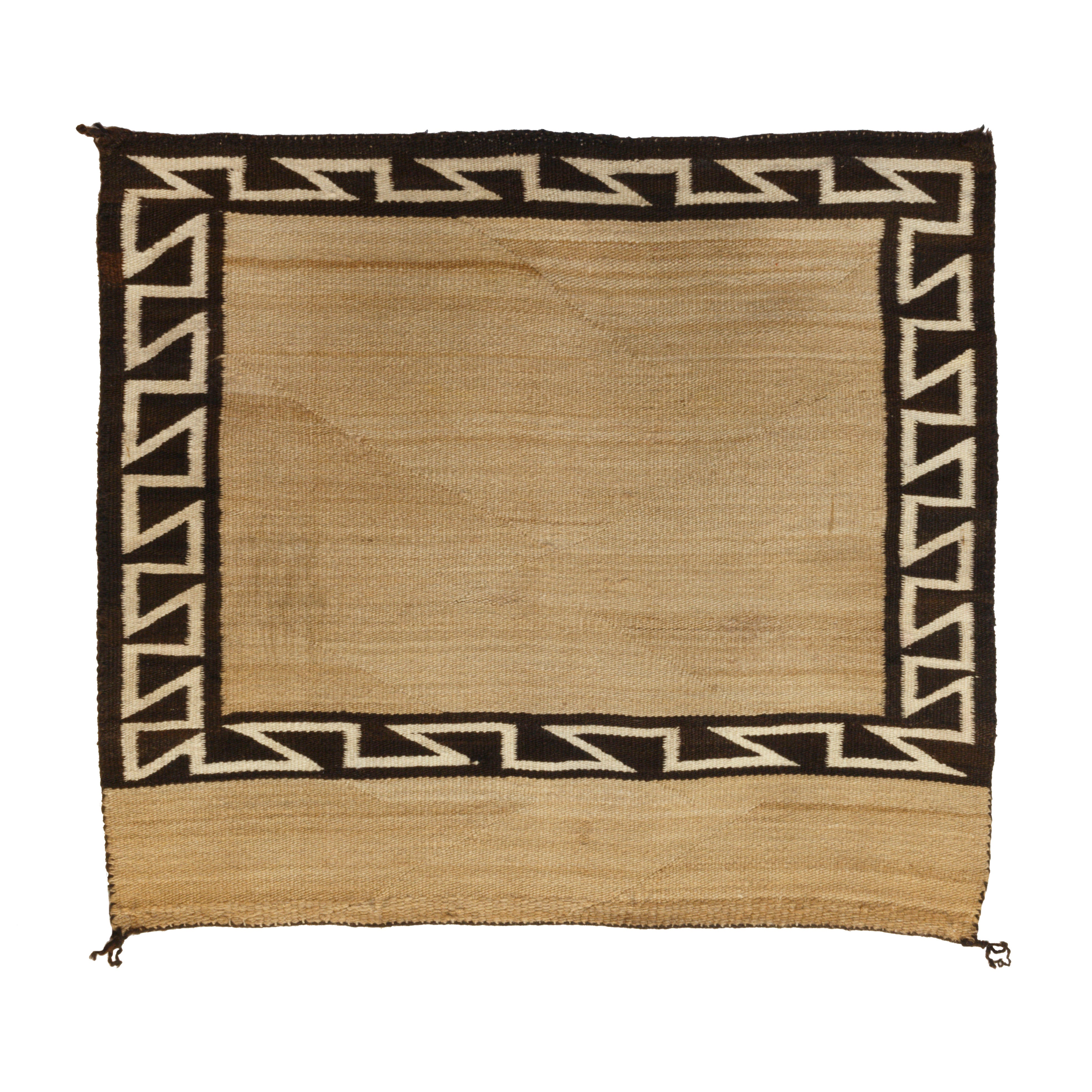 Navajo Crystal Single Saddle, Native, Weaving, Single Saddle Blanket