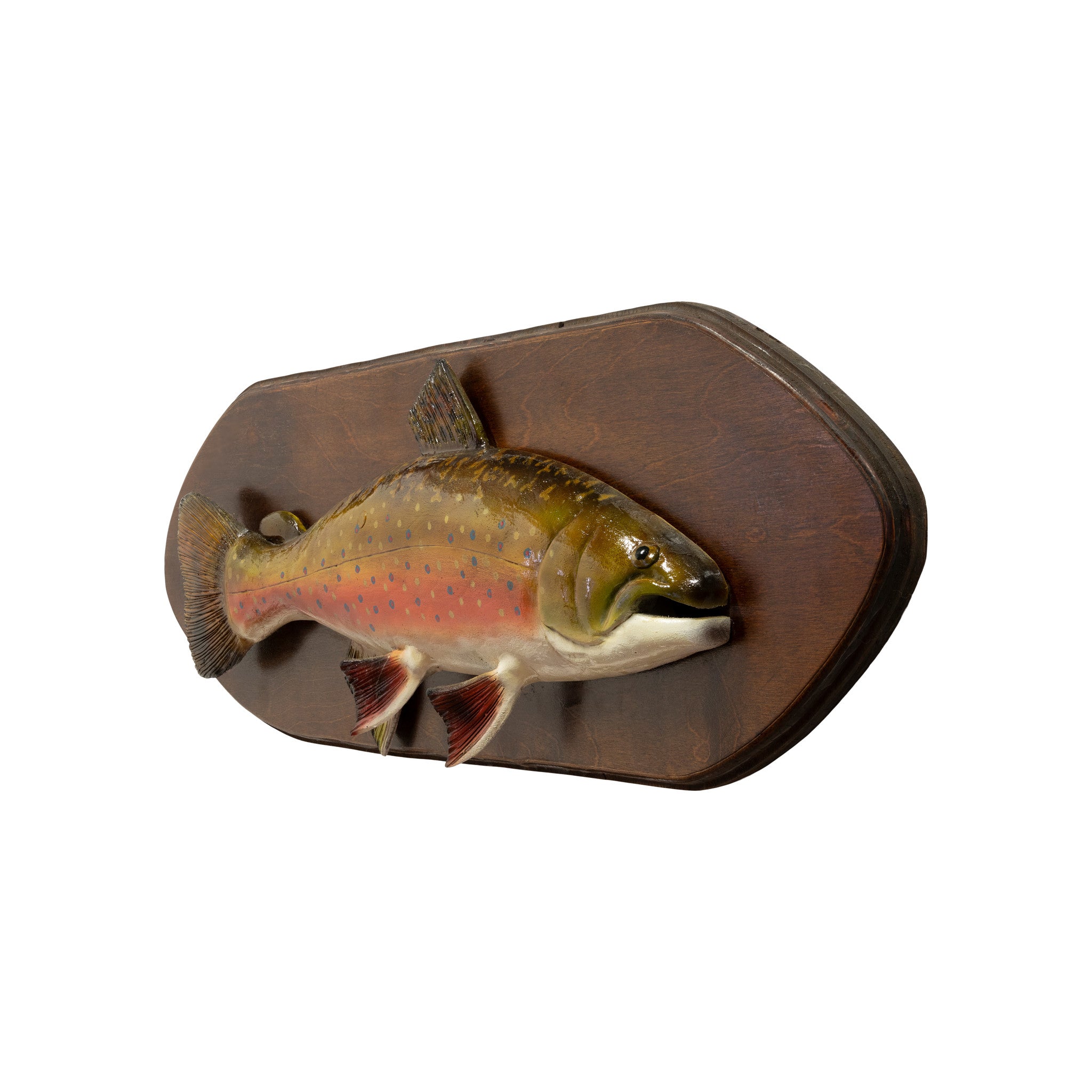 Carved Brook Trout
