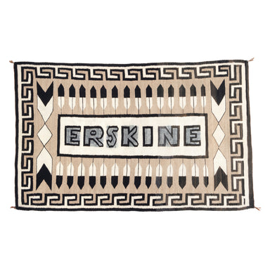 Navajo Crystal Pictorial, Native, Weaving, Floor Rug