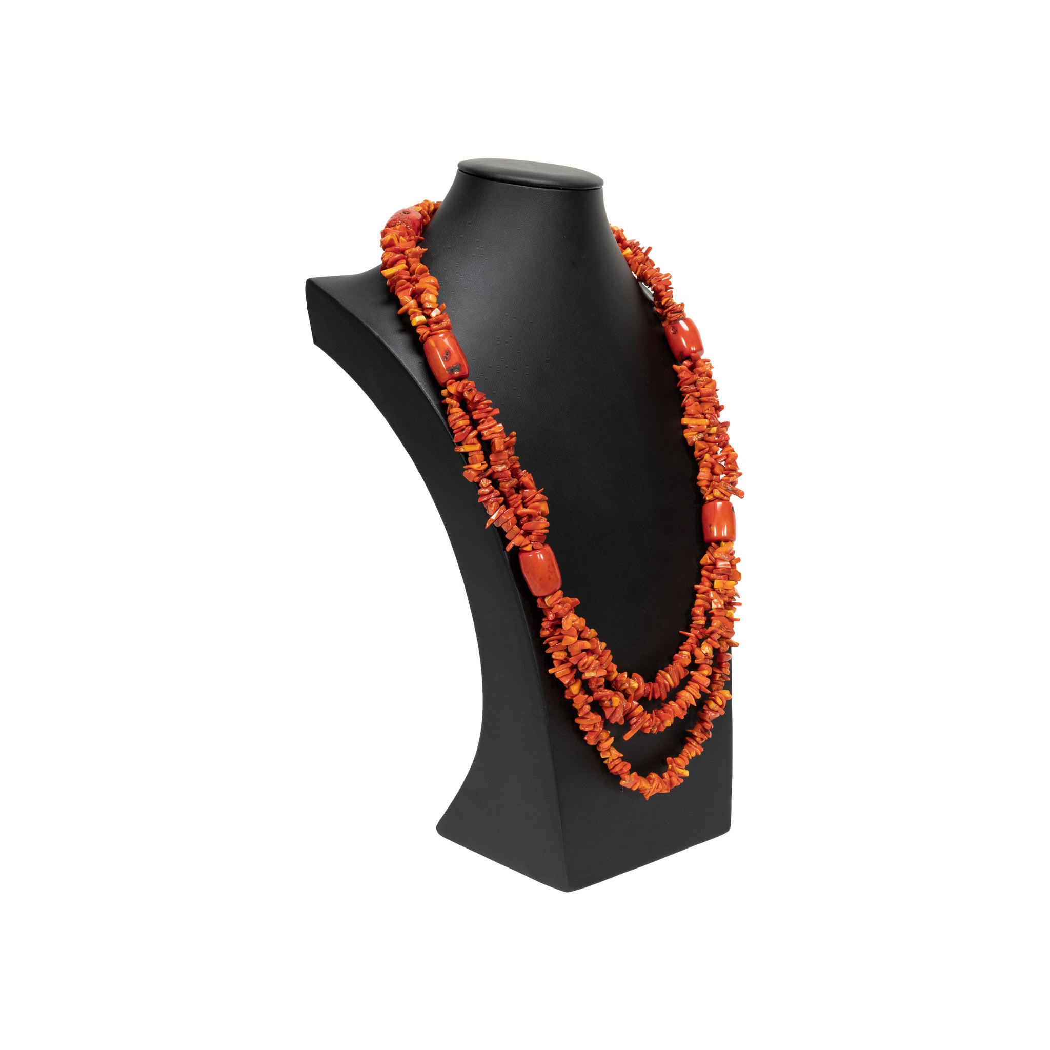 Beaded Coral Necklace