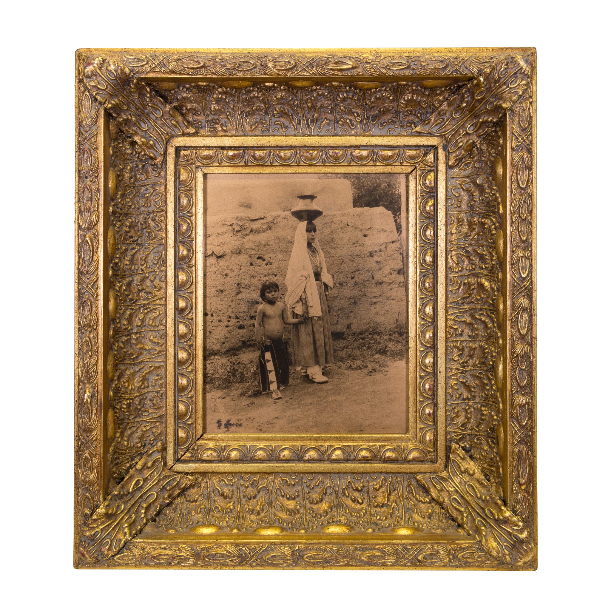 "Off to the River" Gold Tone by Carl Moon, Fine Art, Photography, Limited