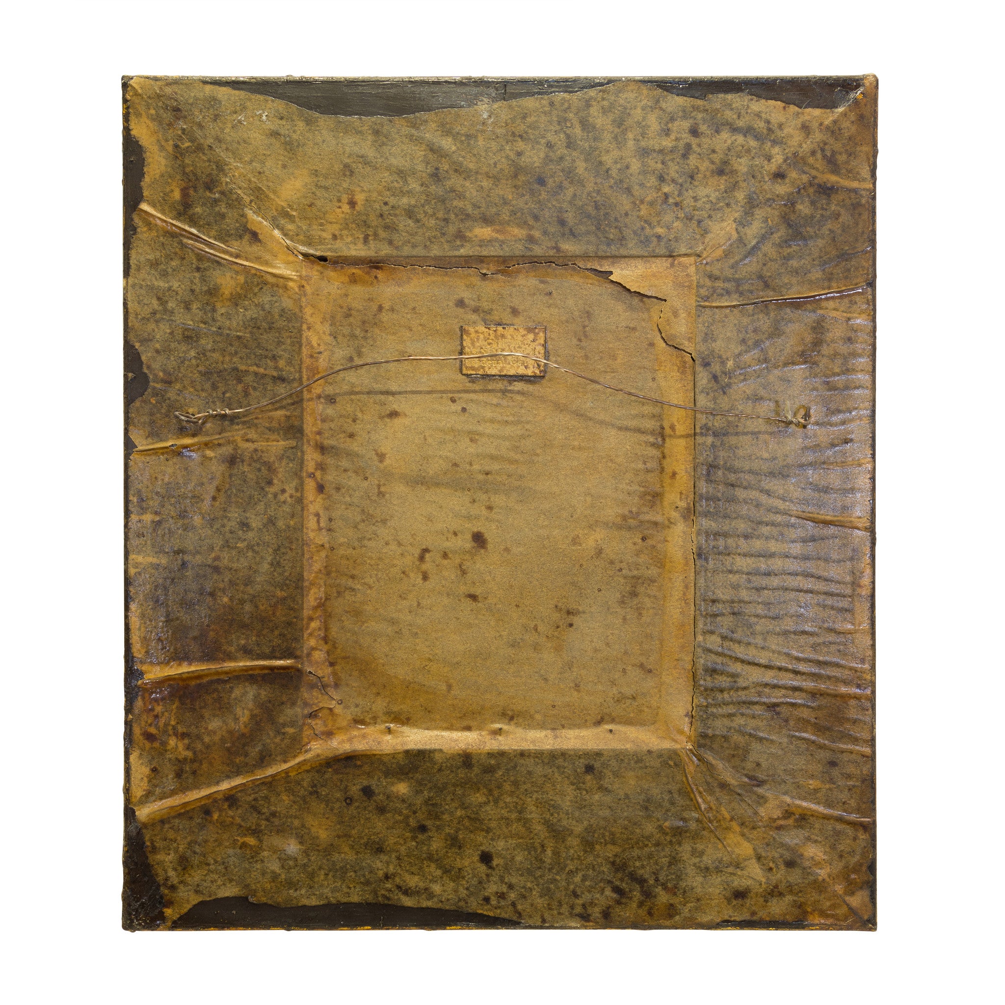 "Off to the River" Gold Tone by Carl Moon