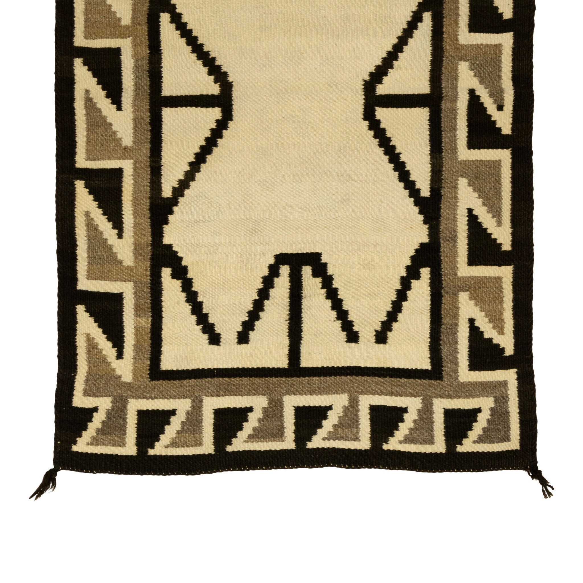 Navajo Two Grey Hills Double Saddle