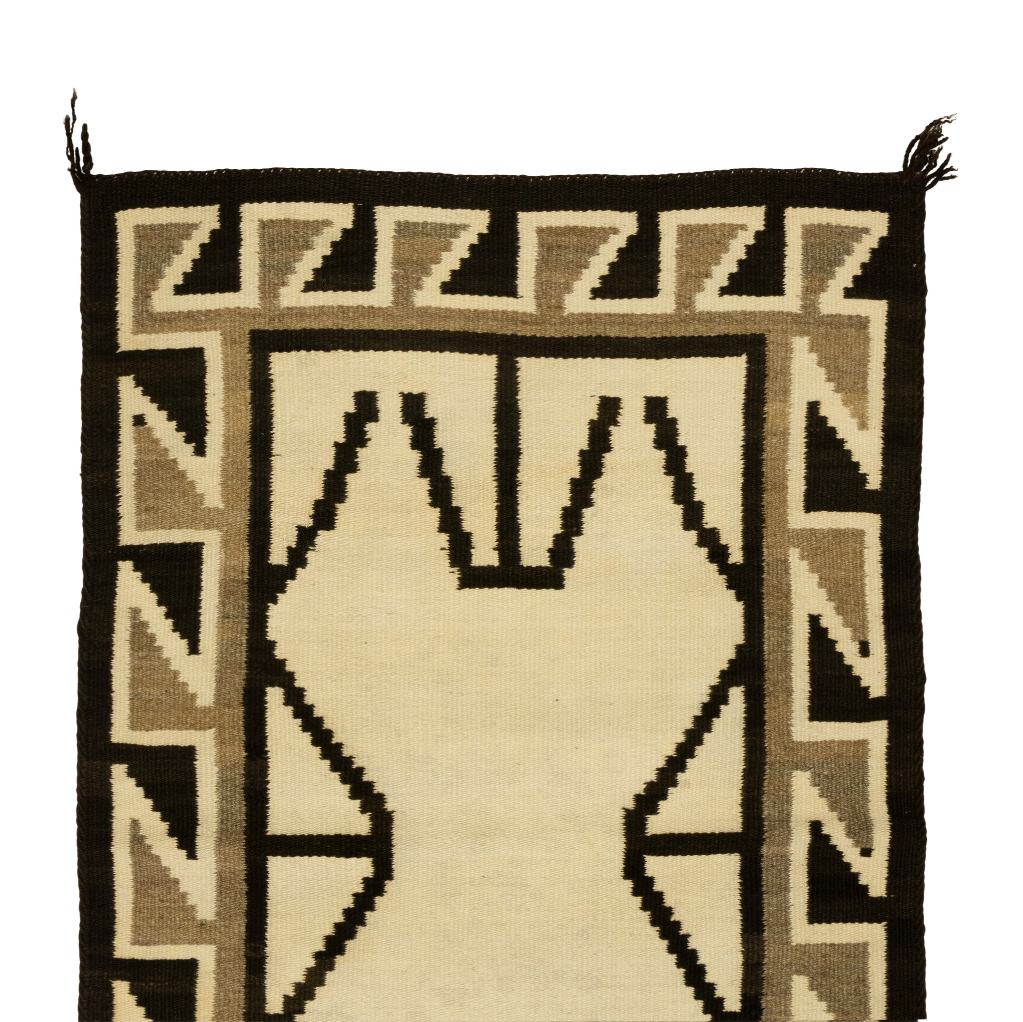 Navajo Two Grey Hills Double Saddle