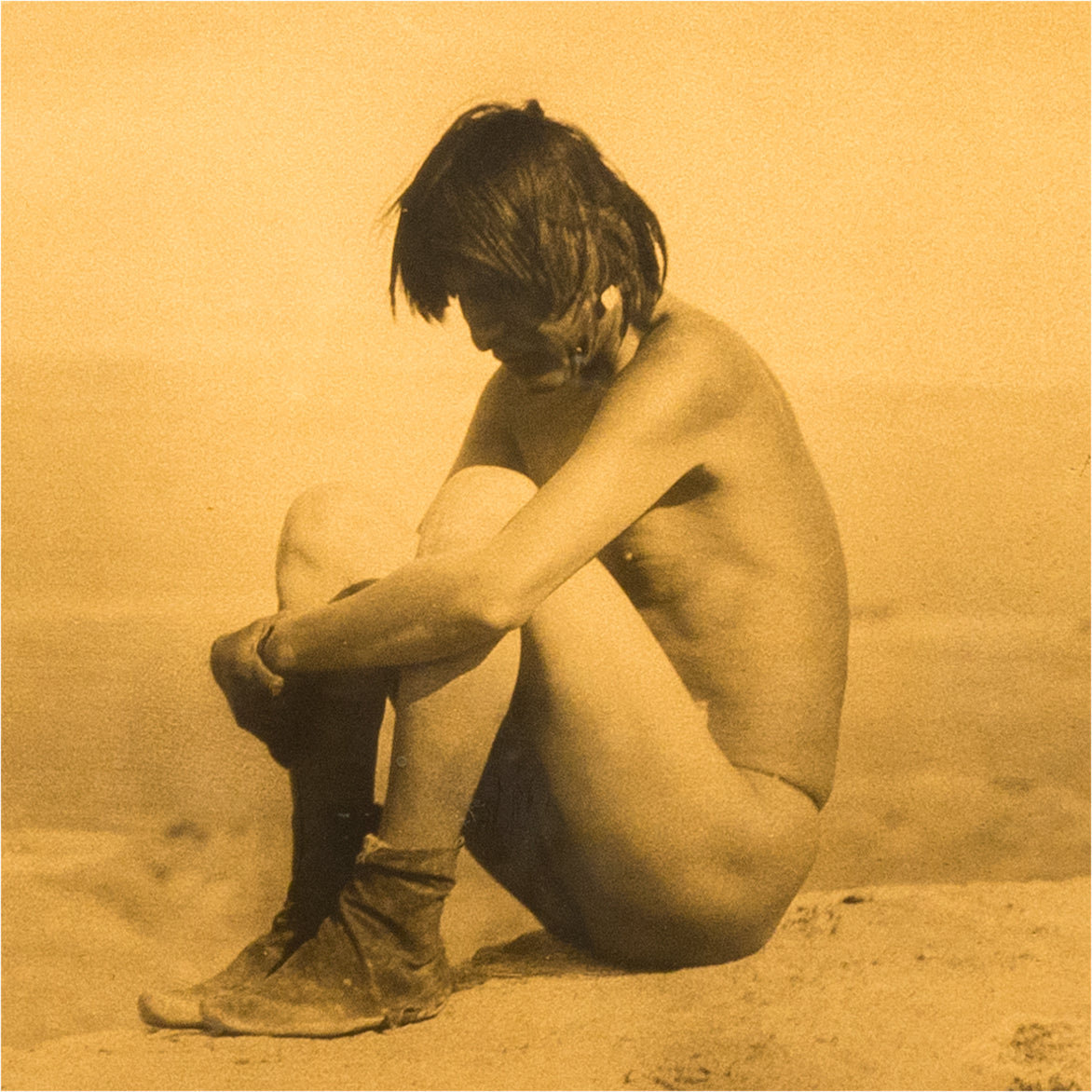 "Last of His People" Gold Tone by Carl Moon