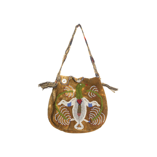 Alaskan Beaded Pouch, Native, Bag, Pouch