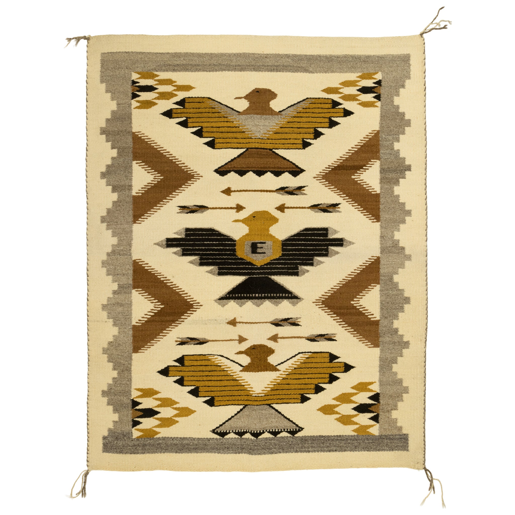 Navajo Pictorial, Native, Weaving, Floor Rug