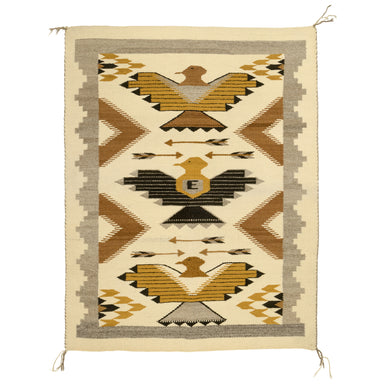 Navajo Pictorial, Native, Weaving, Floor Rug