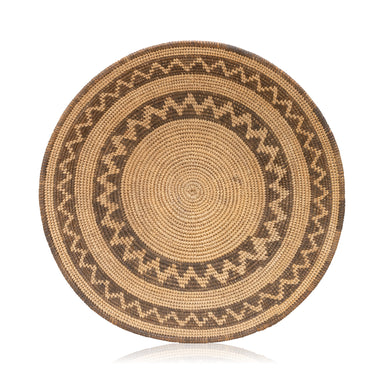 Chemehuevi Basketry Tray, Native, Basketry, Plate
