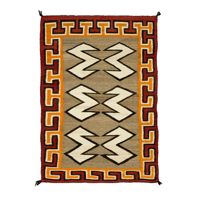 Navajo Teec Nos Pos Double Sunday Saddle, Native, Weaving, Double Saddle Blanket