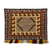 Teec Nos Pos Sunday Single Saddle, Native, Weaving, Single Saddle Blanket