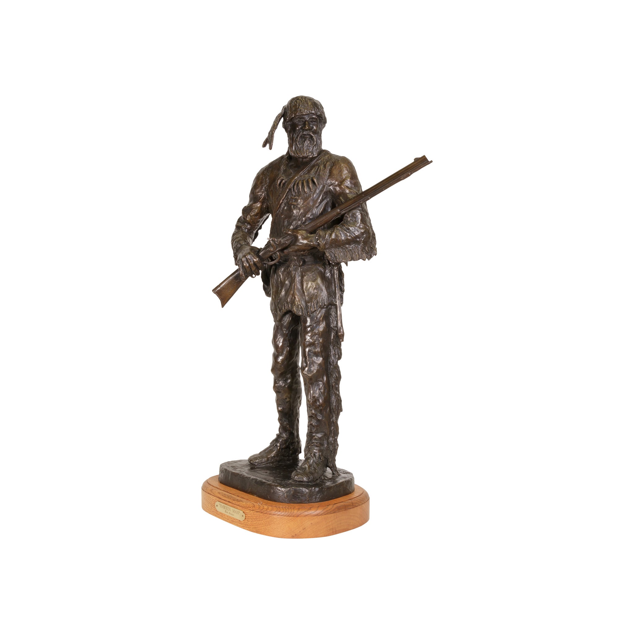 "Hawken Man" Bronze by Robert Scriver