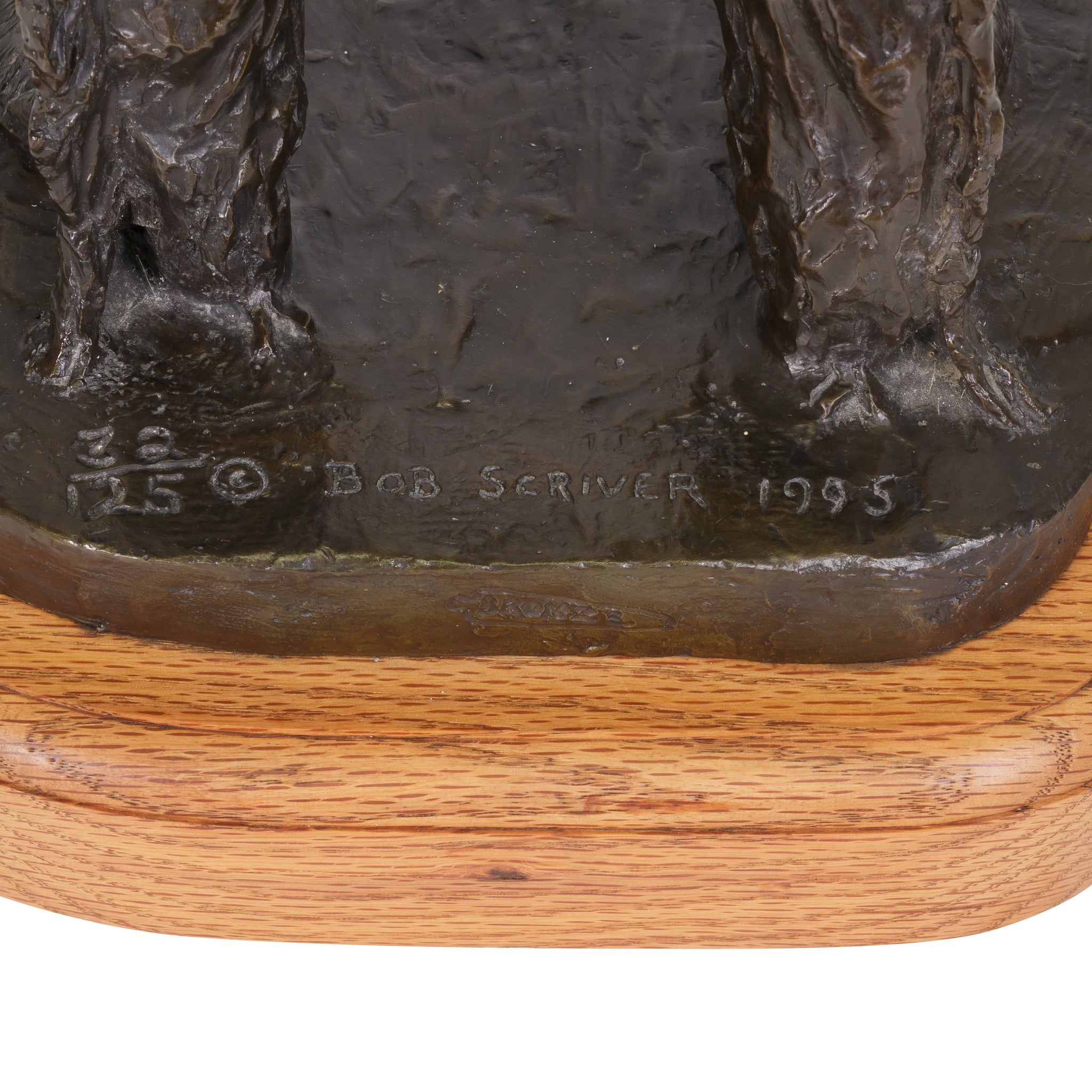 "Hawken Man" Bronze by Robert Scriver