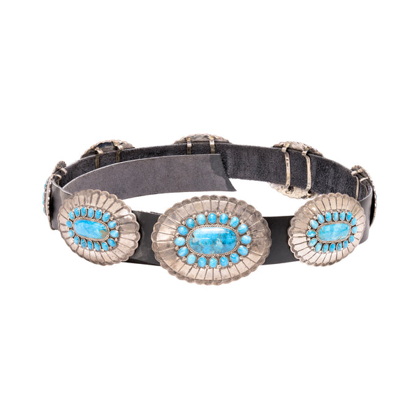 Navajo Concho Belt, Jewelry, Belt, Native