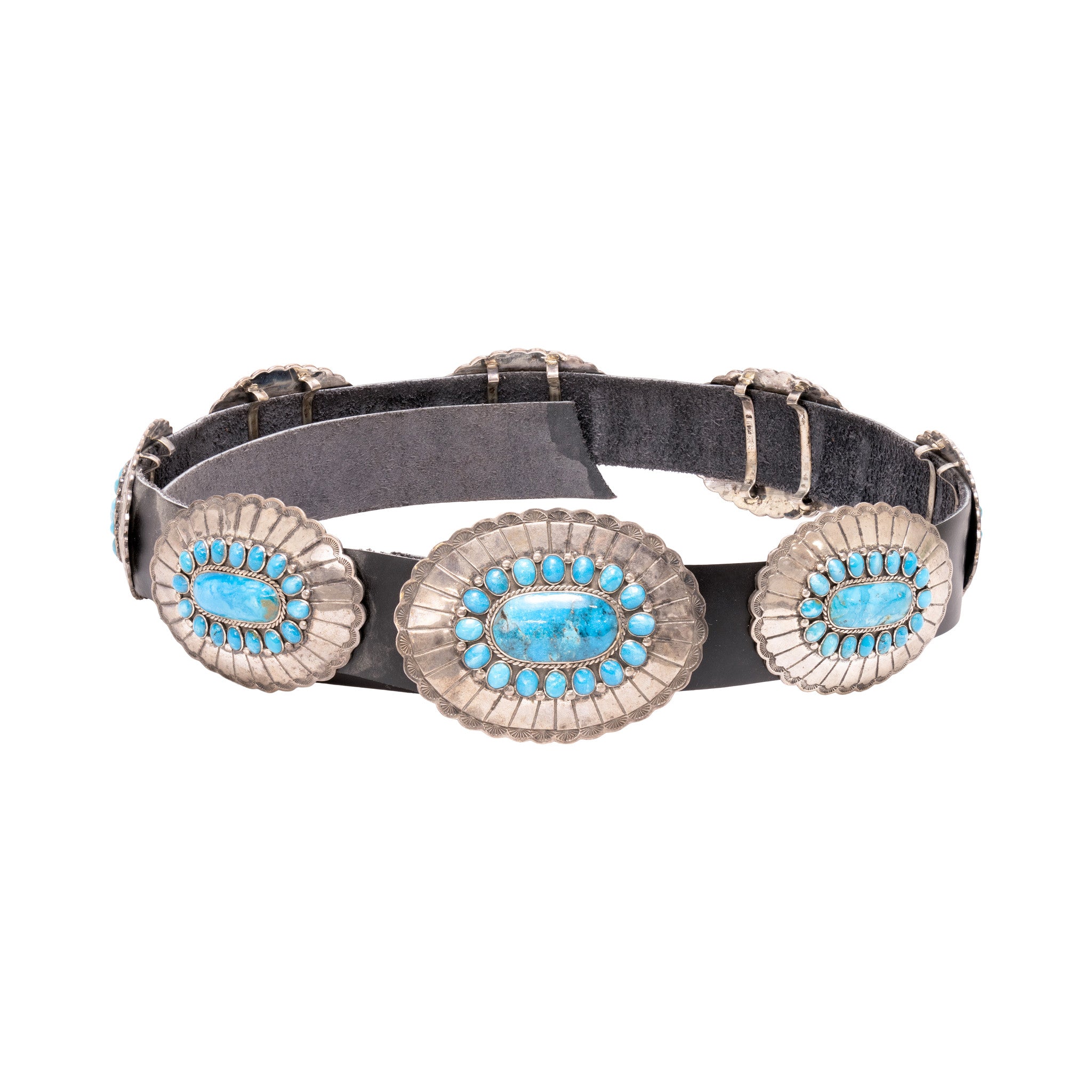 Navajo Concho Belt, Jewelry, Belt, Native