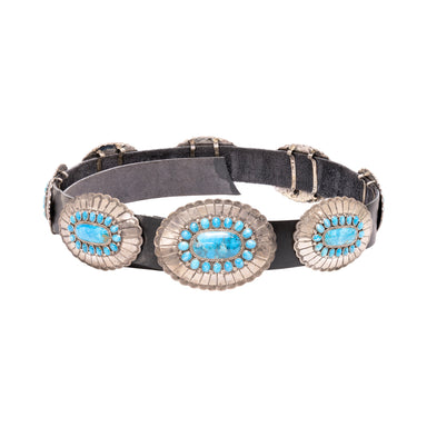 Navajo Concho Belt, Jewelry, Belt, Native