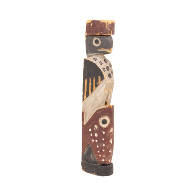 Nuu-chah-nulth or Coast Salish Model Totem, Native, Carving, Totem Pole
