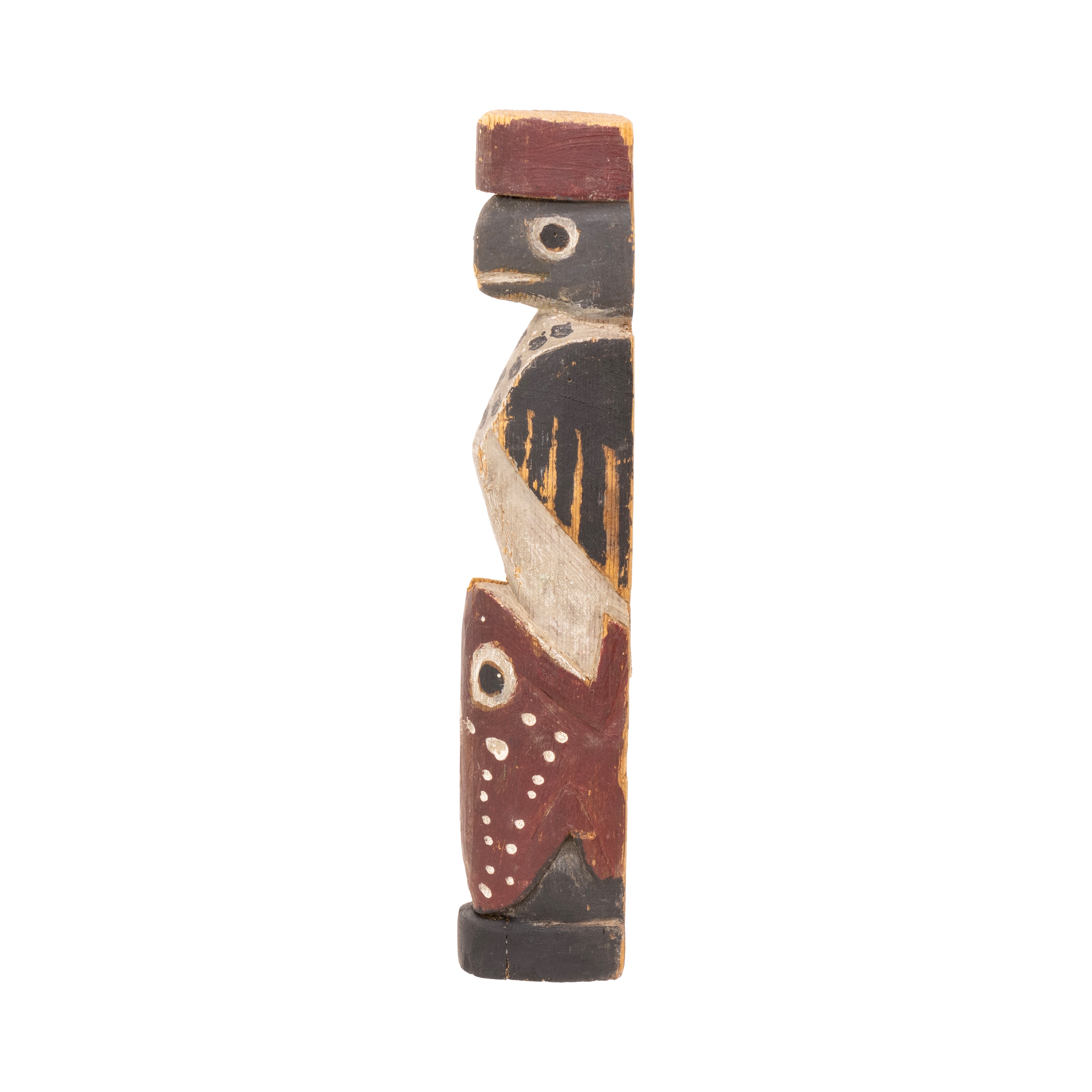 Nuu-chah-nulth or Coast Salish Model Totem