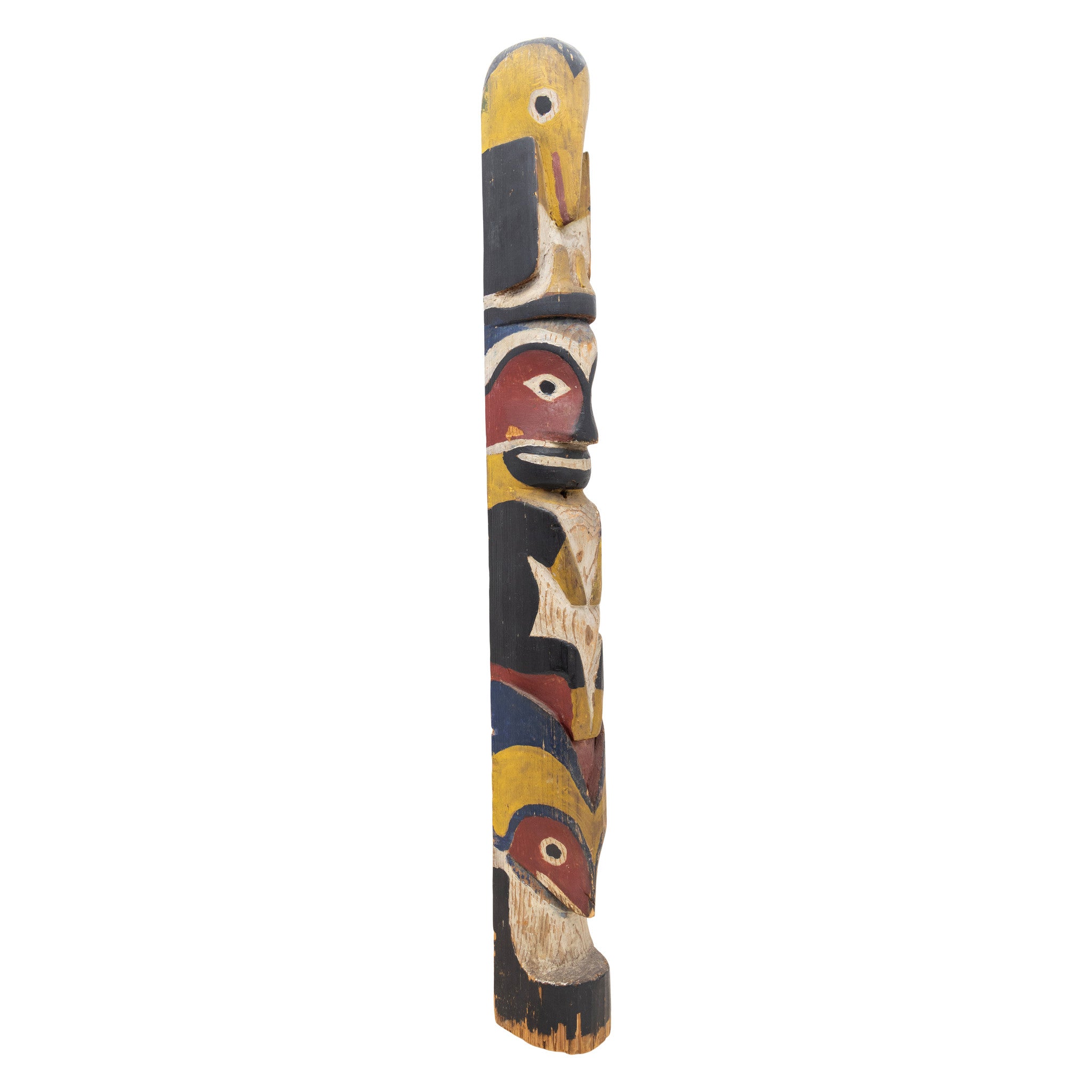 Pair of  Nuu-chah-nulth Model Totems