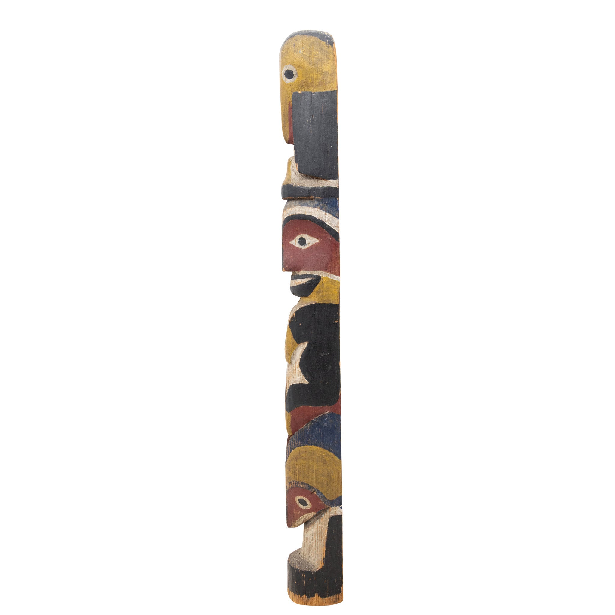Pair of  Nuu-chah-nulth Model Totems