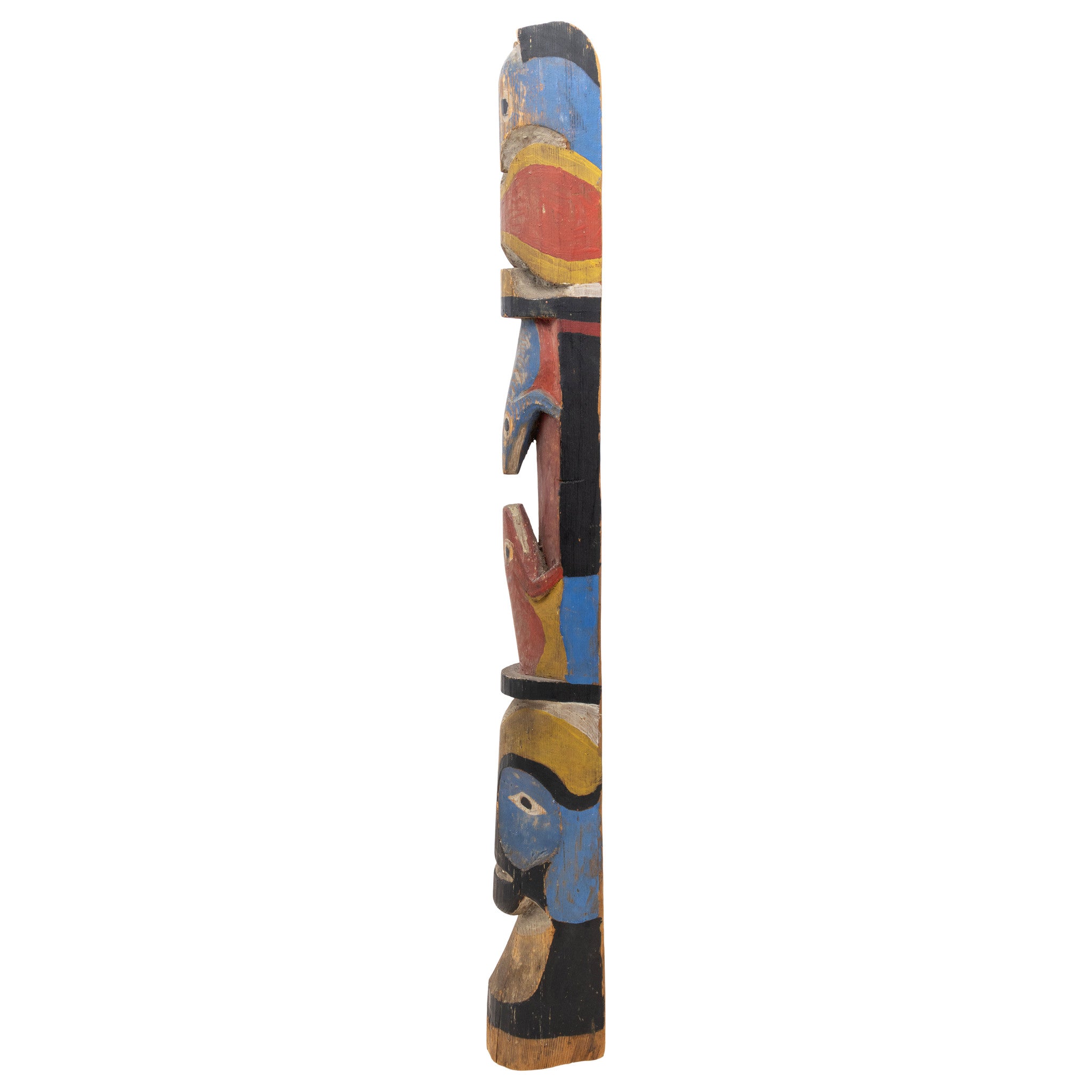 Pair of  Nuu-chah-nulth Model Totems