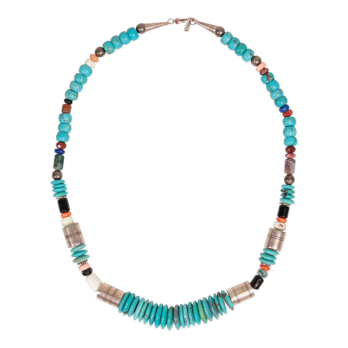 Navajo Turquoise Necklace by Tommy Singer — Cisco's Gallery