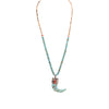Turquoise Bear Claw Necklace