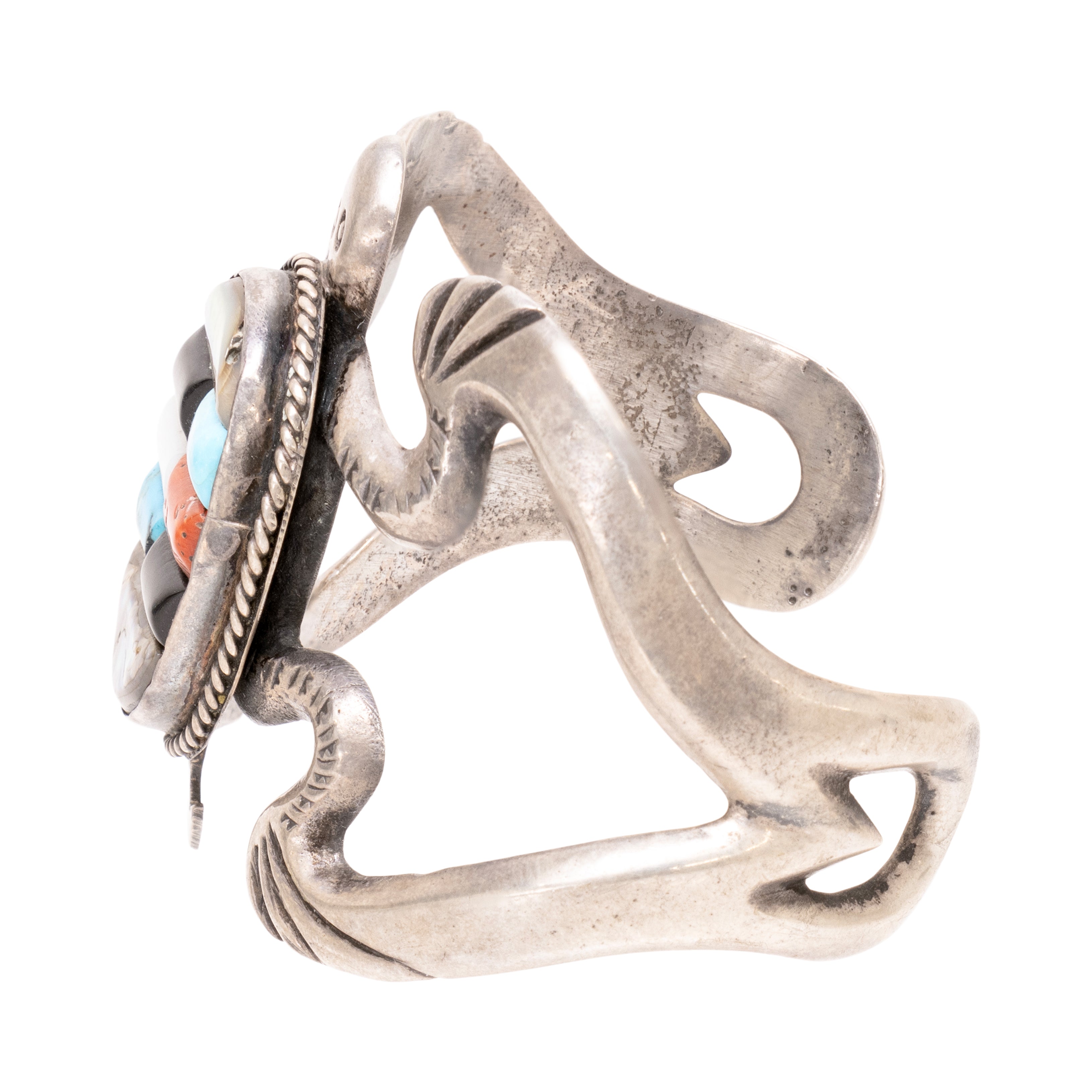Zuni Sandcast Turtle Bracelet