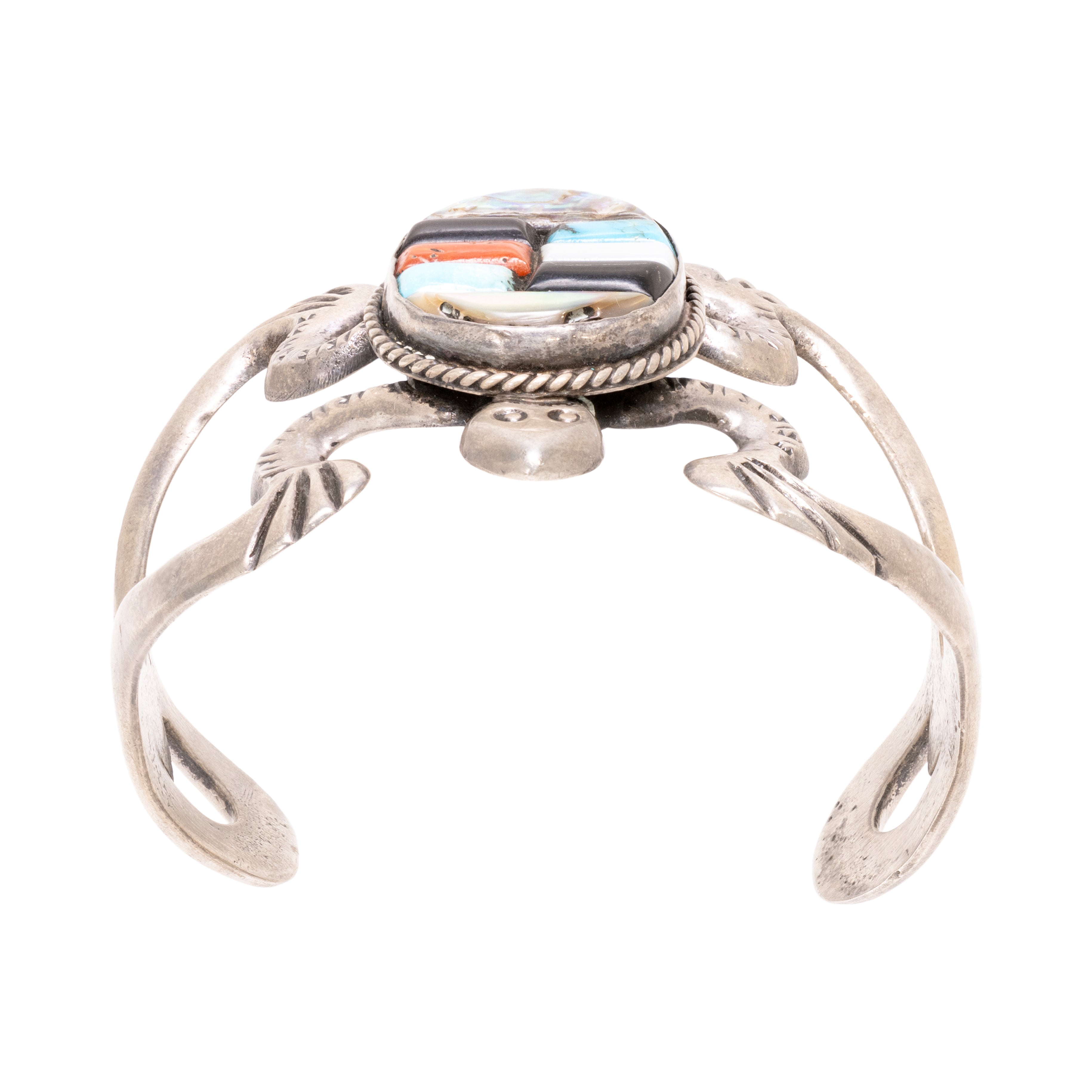 Zuni Sandcast Turtle Bracelet