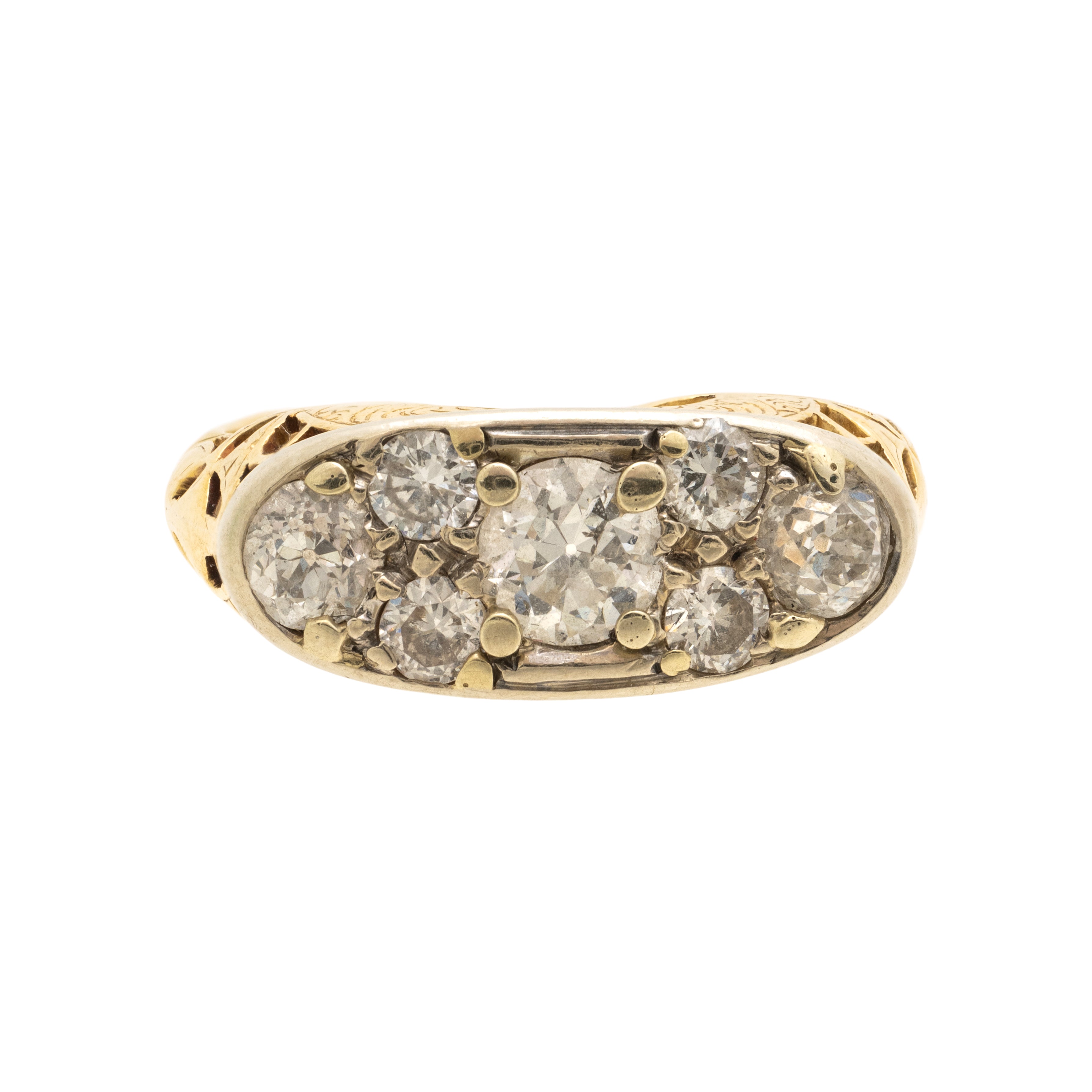 18k Gold Diamond Ring