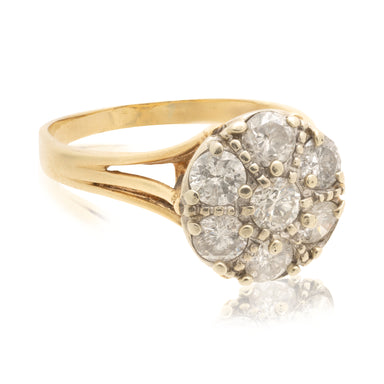 14k Gold and Diamond Ring, Jewelry, Ring, Estate