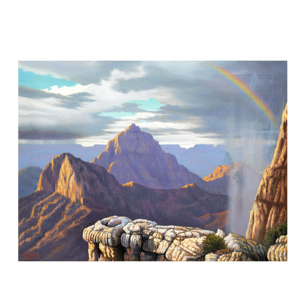 Storm’s Passing By Franklin Moody, Fine Art, Painting, Landscape