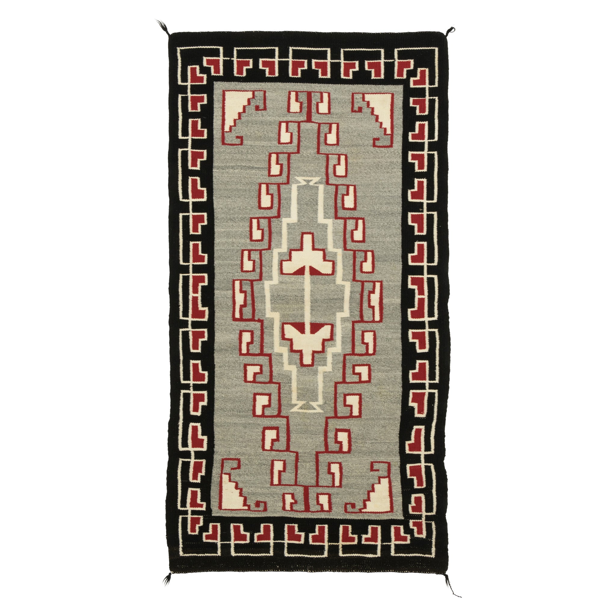 Navajo Teec Nos Pos, Native, Weaving, Double Saddle Blanket