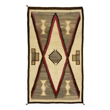 Navajo Ganado, Native, Weaving, Floor Rug