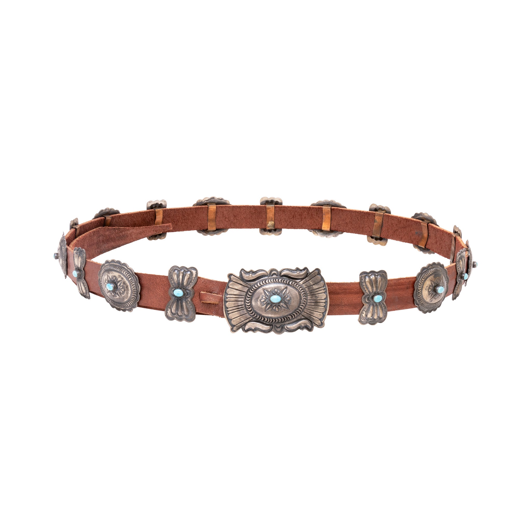 Navajo Concho Belt, Jewelry, Belt, Native