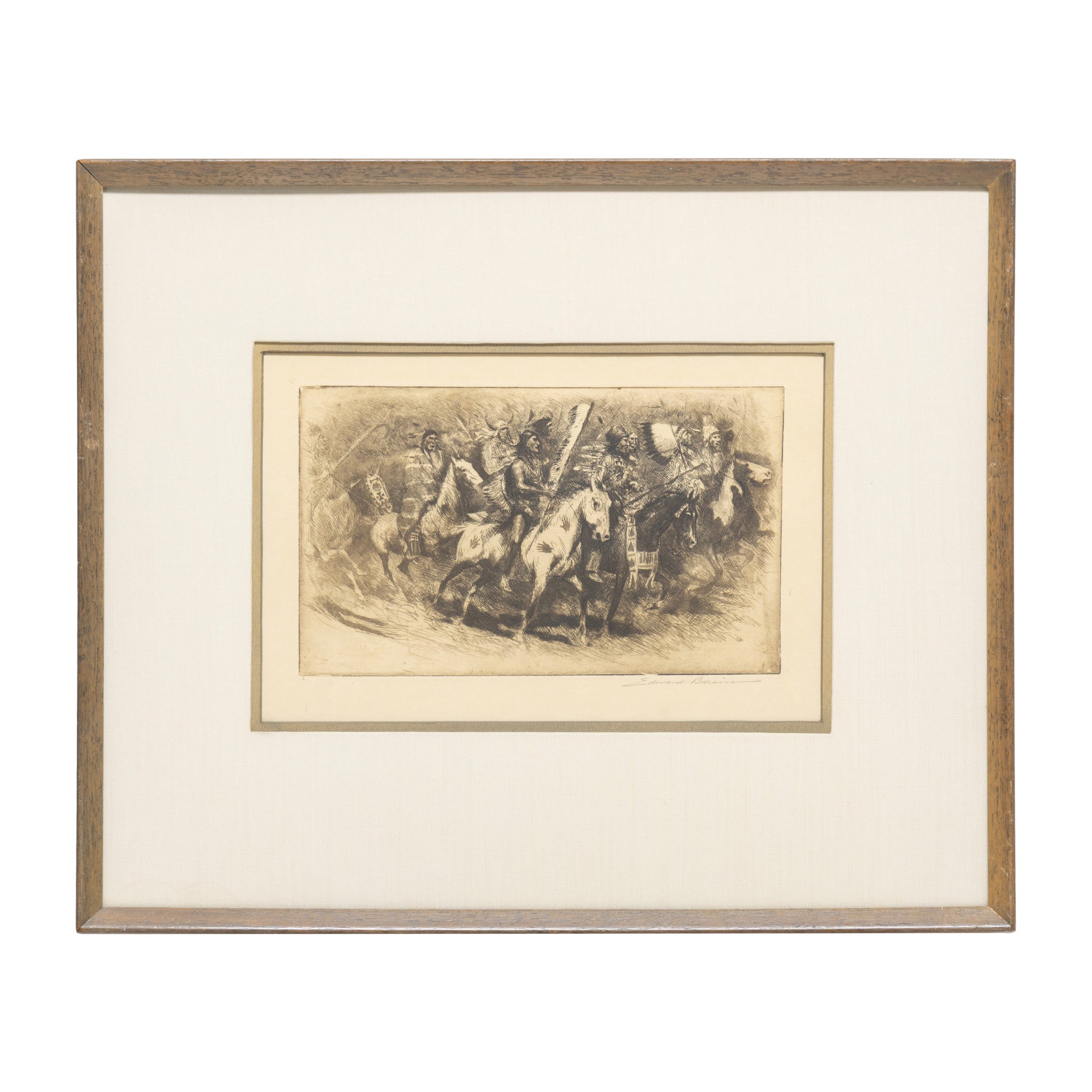 Umatilla Horse Dance By Edward Borein