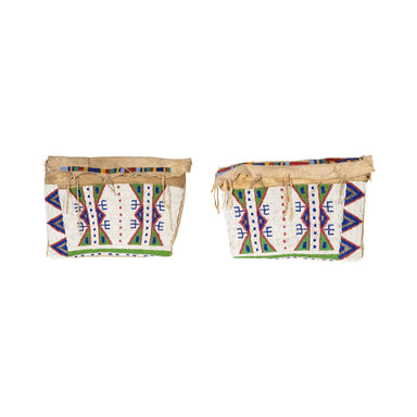 Sioux Teepee Bags, Matched Pair, Native, Bag, Teepee Bag