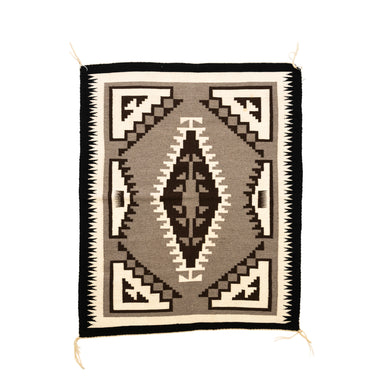 Navajo Two Grey Hills, Native, Weaving, Floor Rug
