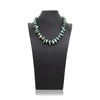 Turquoise and Sterling Bead Necklace