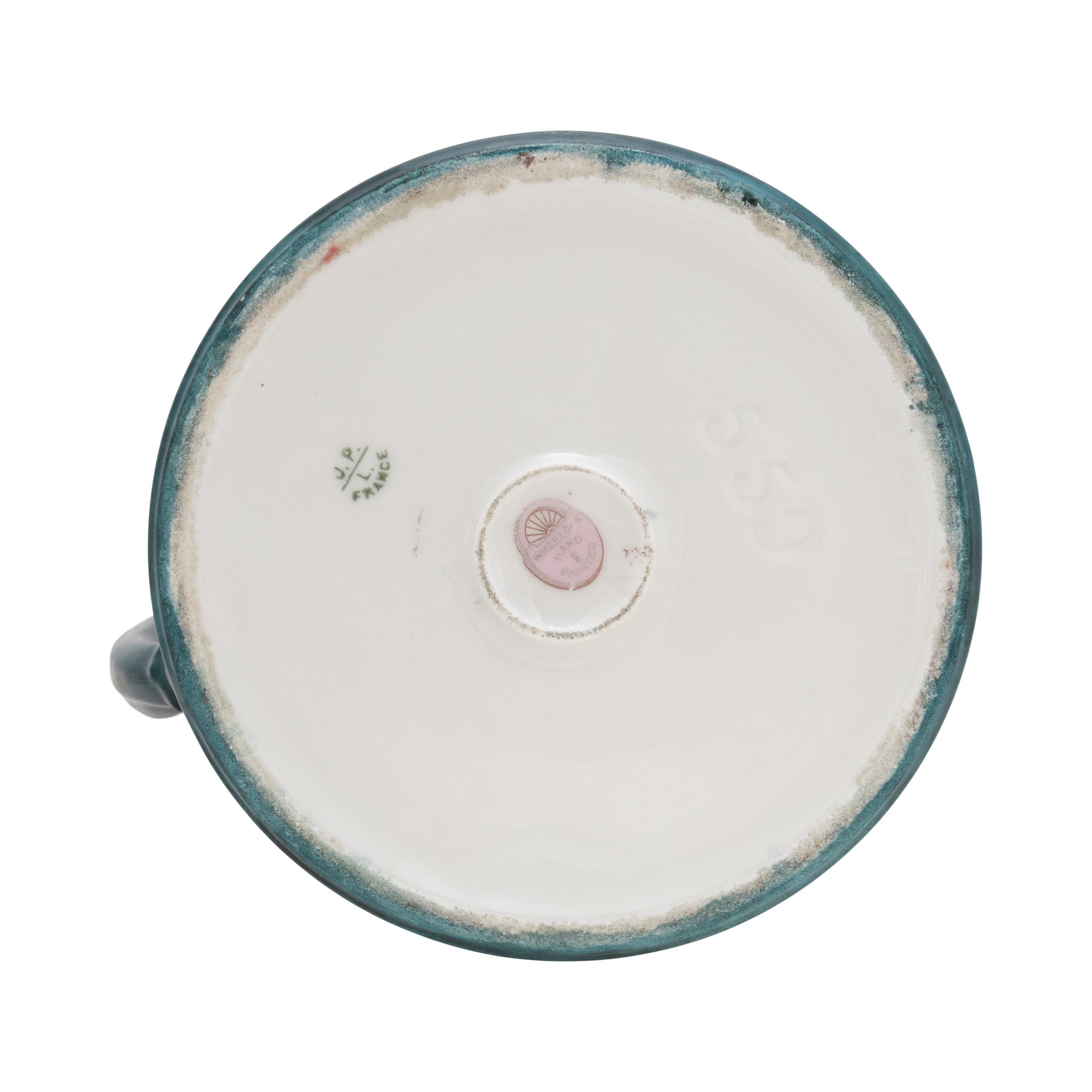 French Hand Painted Pitcher