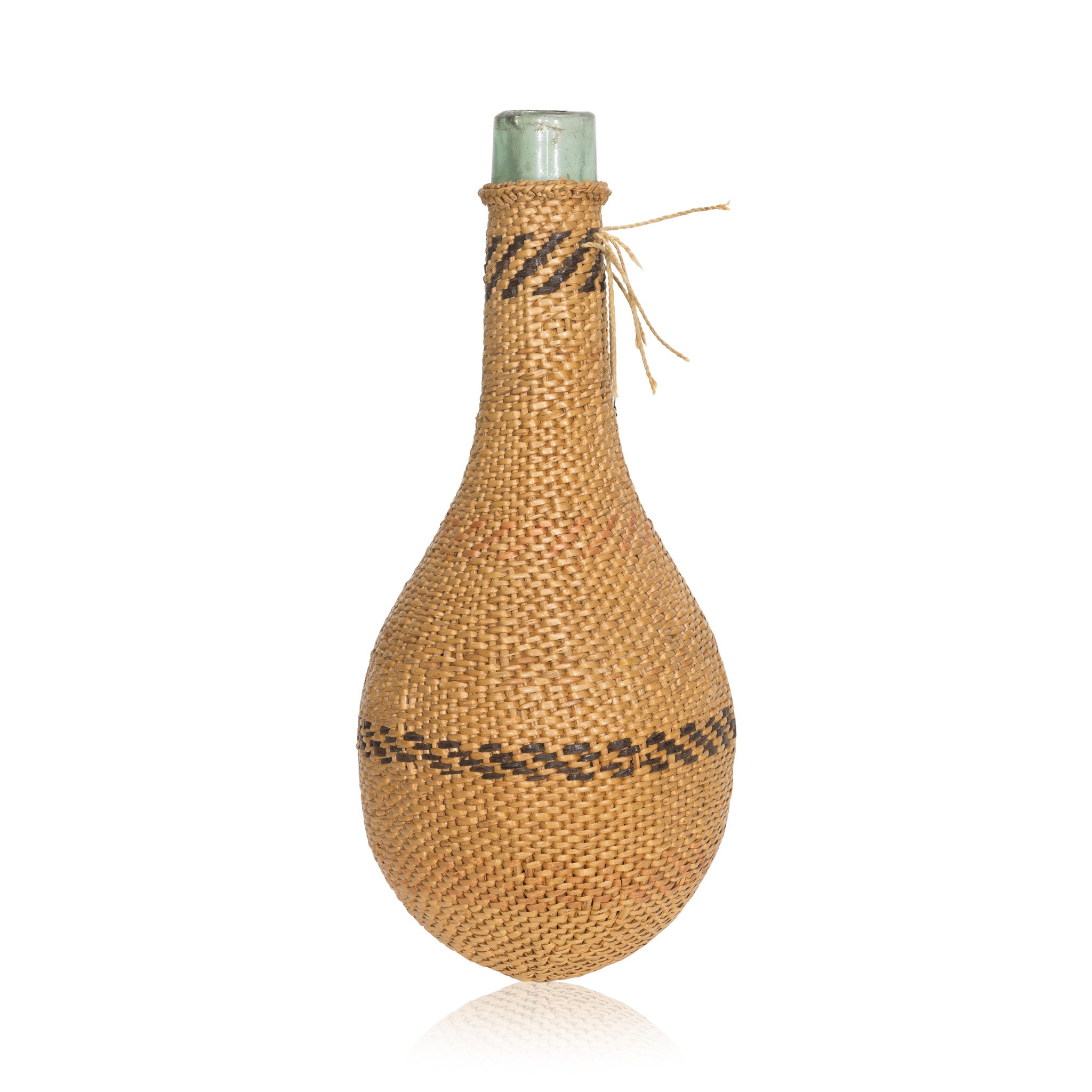 Pauite Hupa/Yurok, Native, Basketry, Vertical