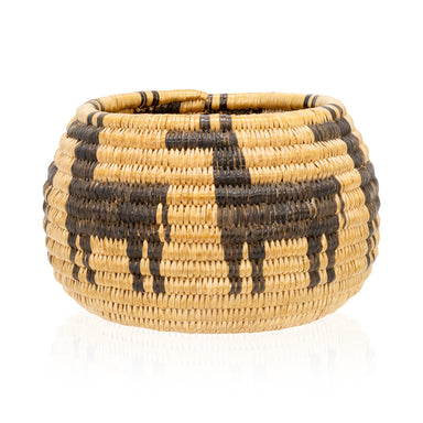 Havasupai Pictorial Basket, Native, Basketry, Vertical