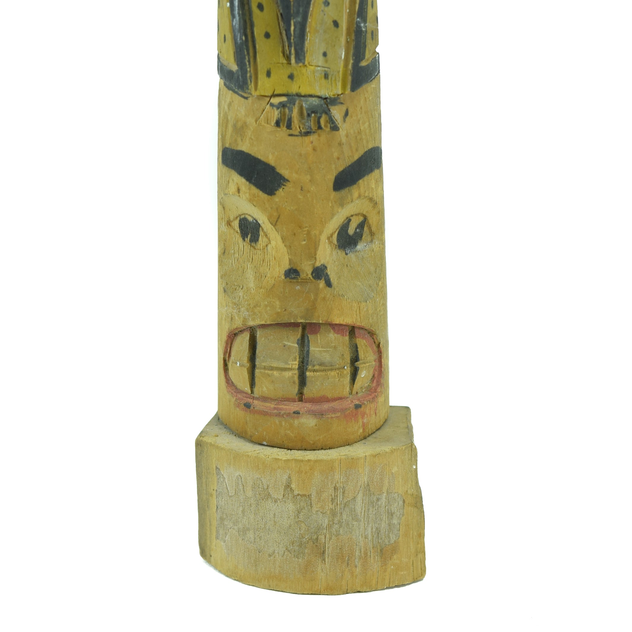Nuu-chah-nulth Three Figure Model Totem