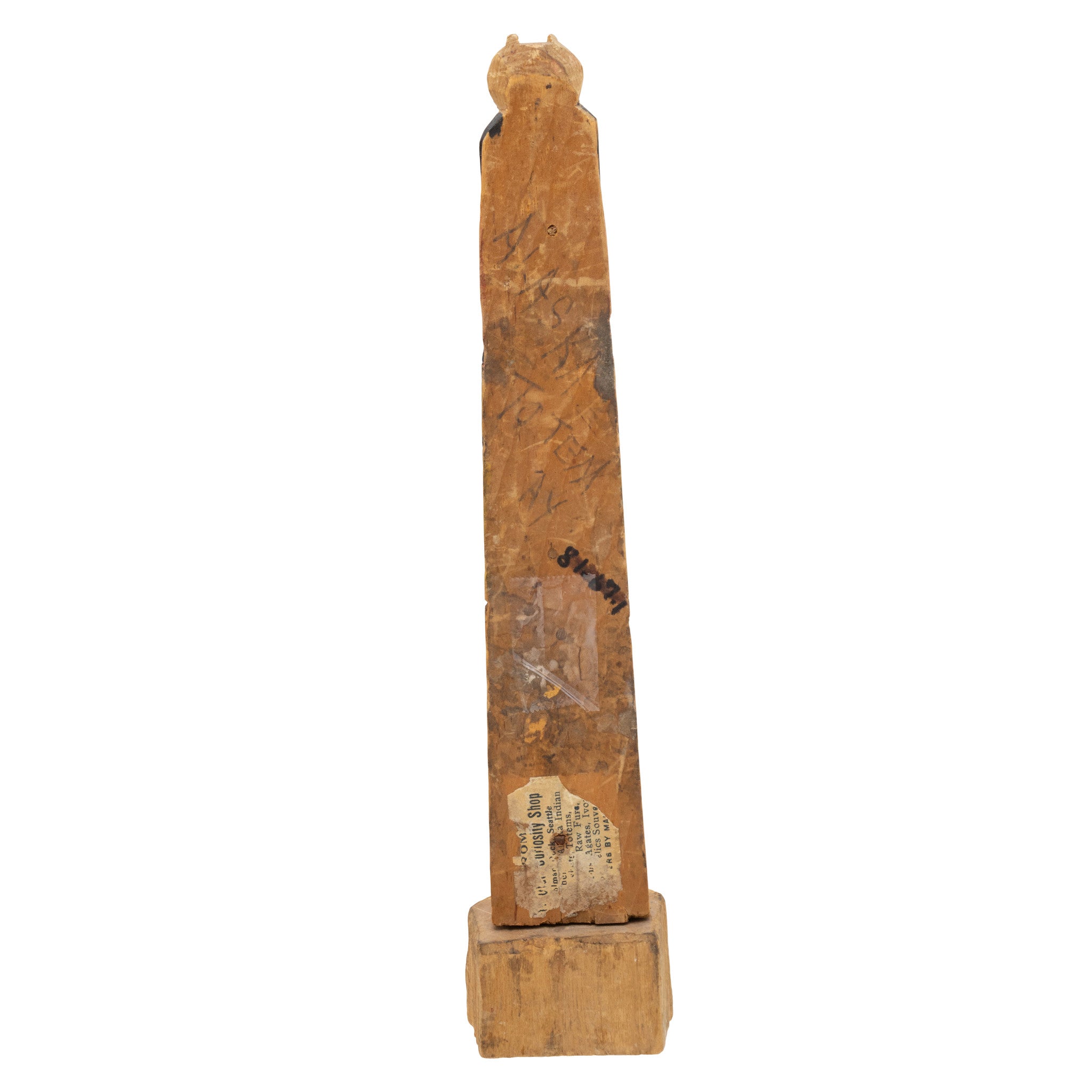 Nuu-chah-nulth Three Figure Model Totem